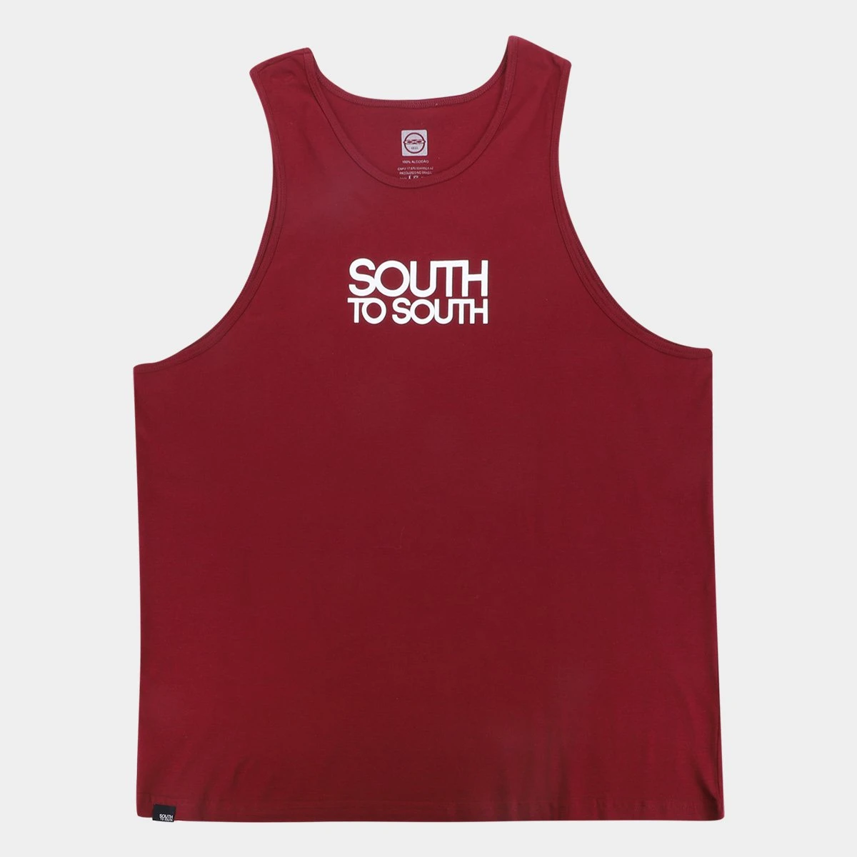 South To South Regata South Básica Plus Size Silk Masculina 3 South To South Regata South Básica Plus Size Silk Masculina