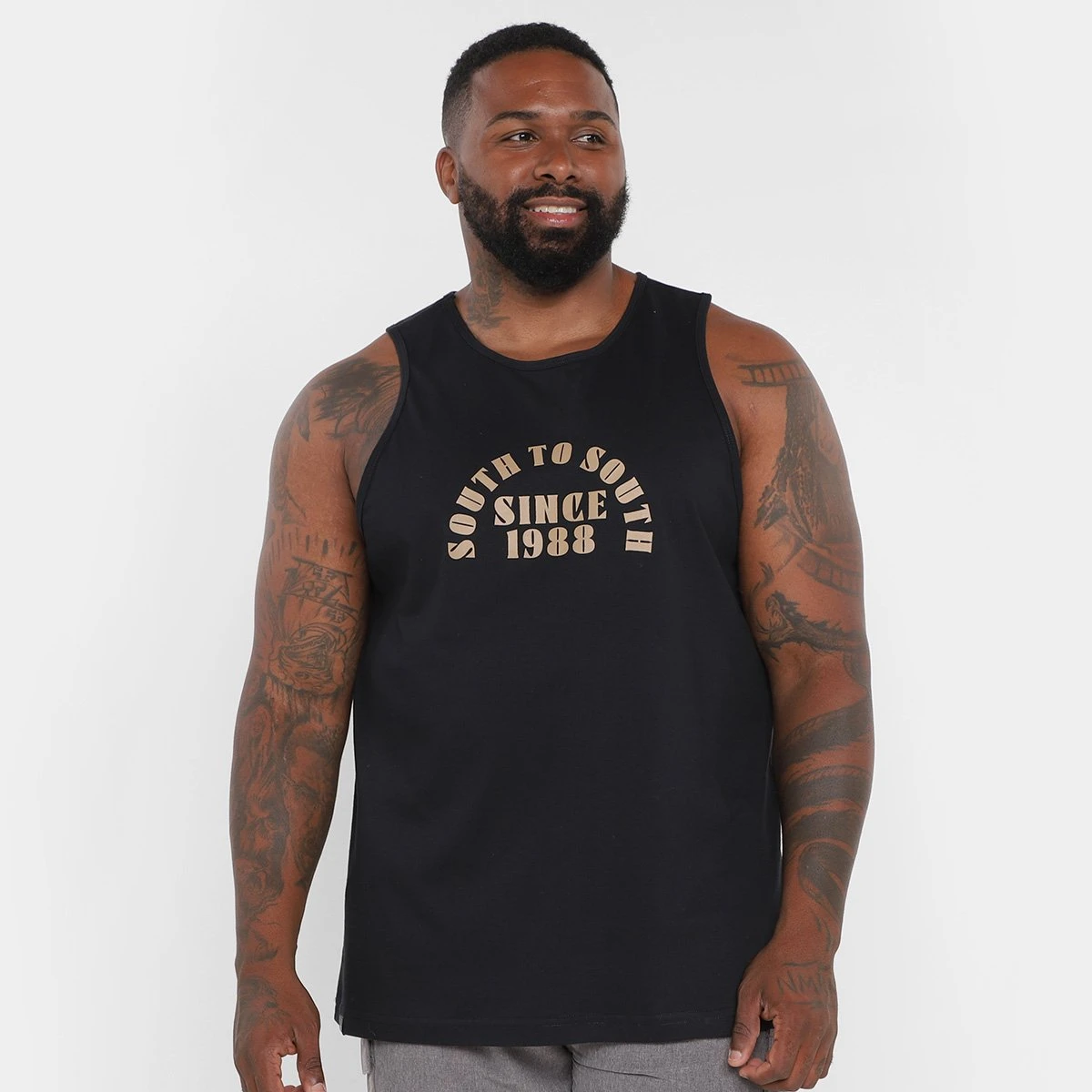 Regata South To South Since 1988 VII Plus Size Masculina 3 Regata South To South Since 1988 VII Plus Size Masculina