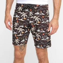 Bermuda D'Água South To South Coqueiro Masculina