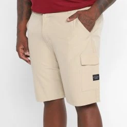 Bermuda South To South Passeio Pocket Plus Size Masculina