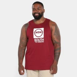 Regata South To South Logo Plus Size Masculina