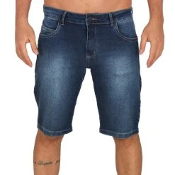 Bermuda Jeans Rip Curl Flag Wave Masculina