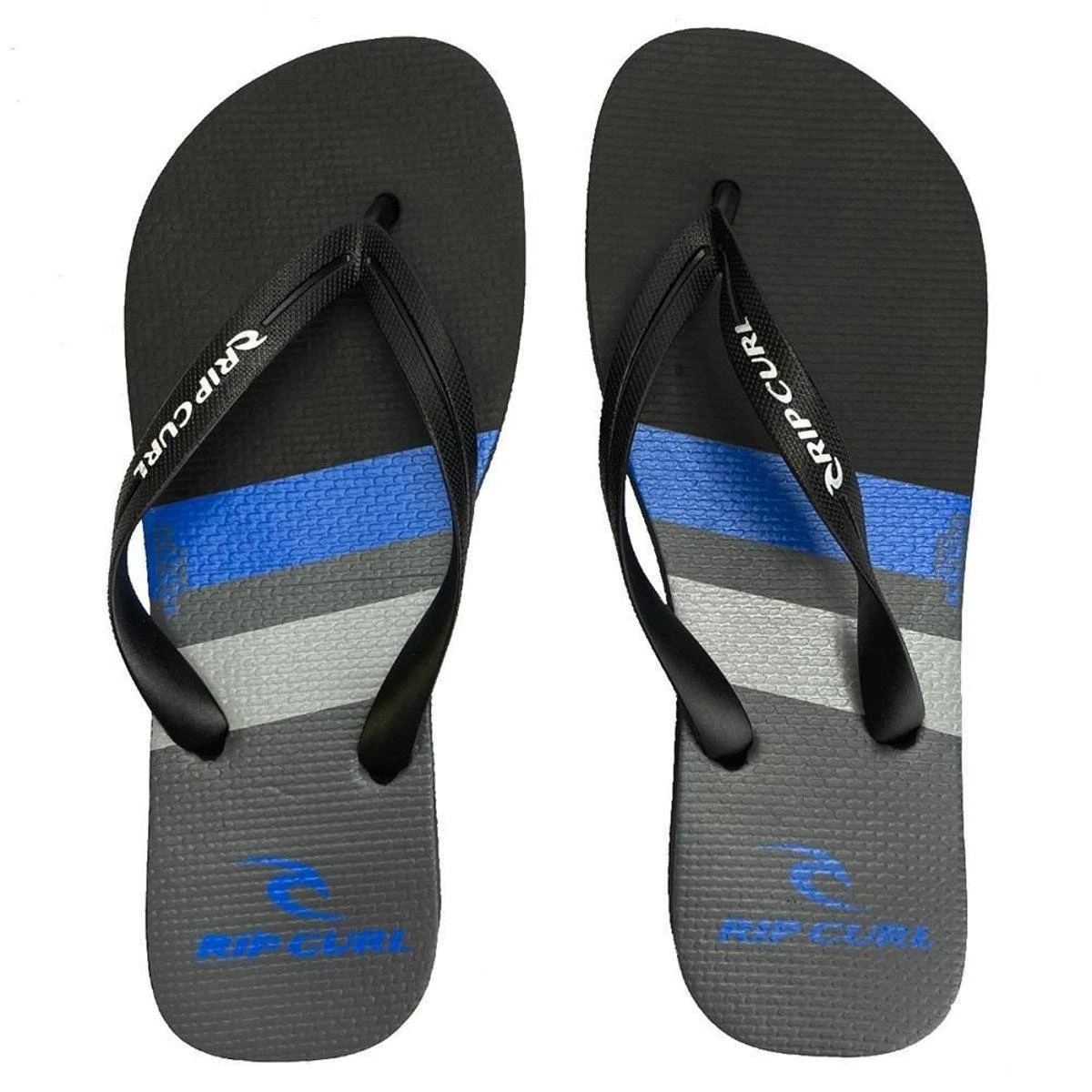 Chinelo Rip Curl Bias Preto E Azul 3 Chinelo Rip Curl Bias Preto E Azul