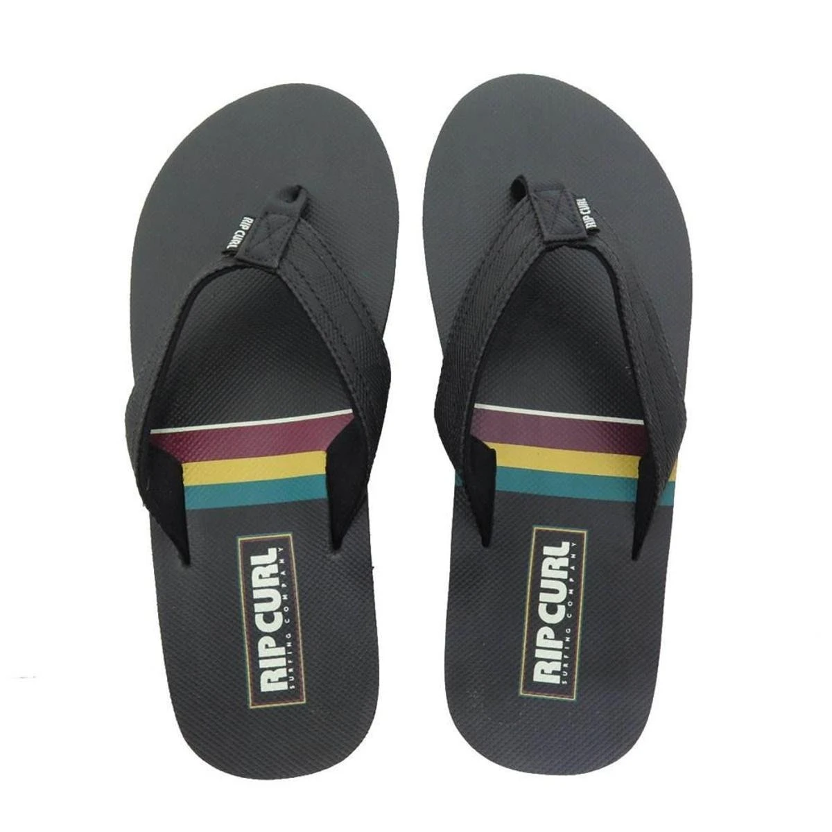 Chinelo Rip Curl Ripper Black Green 3 Chinelo Rip Curl Ripper Black Green