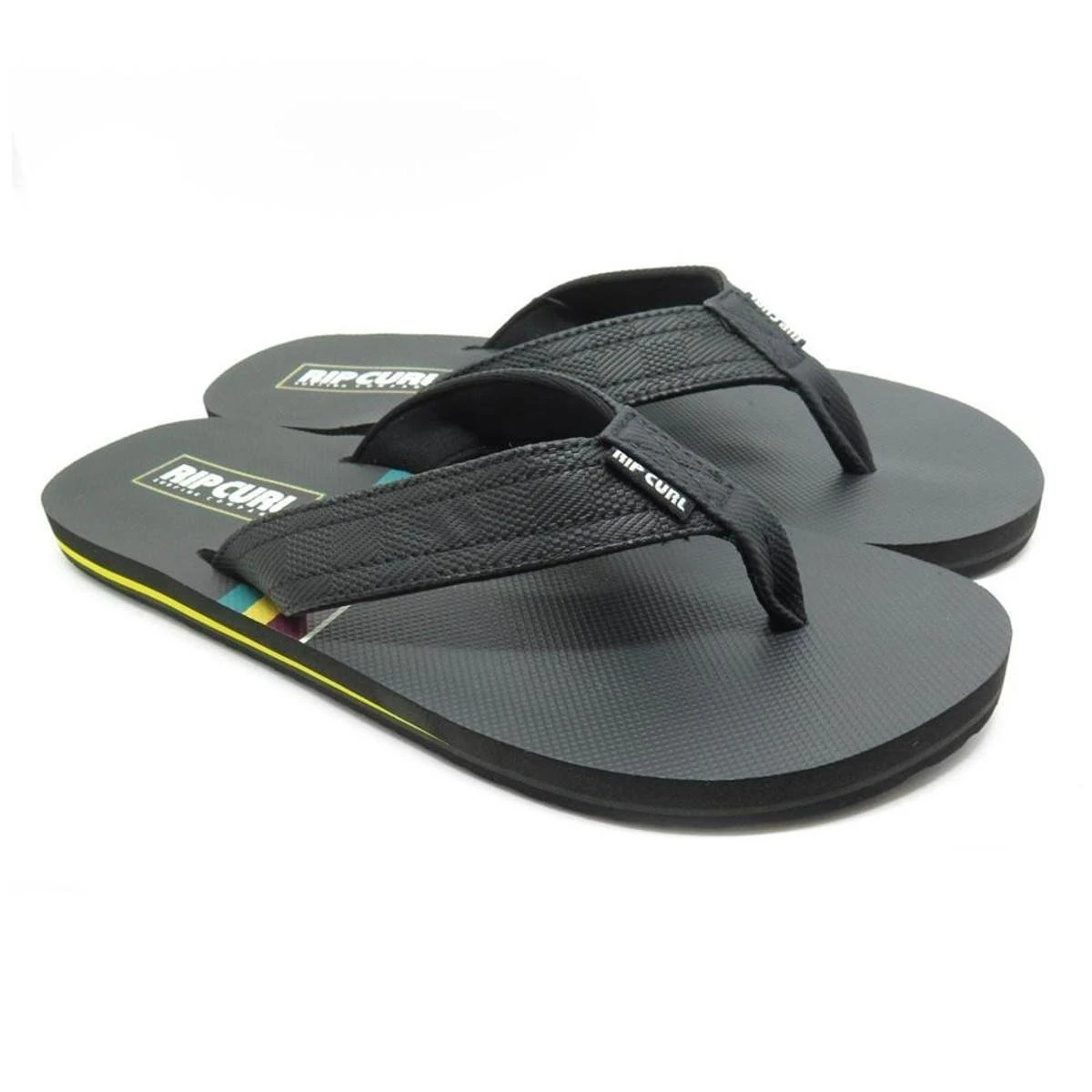 Chinelo Rip Curl Ripper Black Green 4 Chinelo Rip Curl Ripper Black Green - Image 2