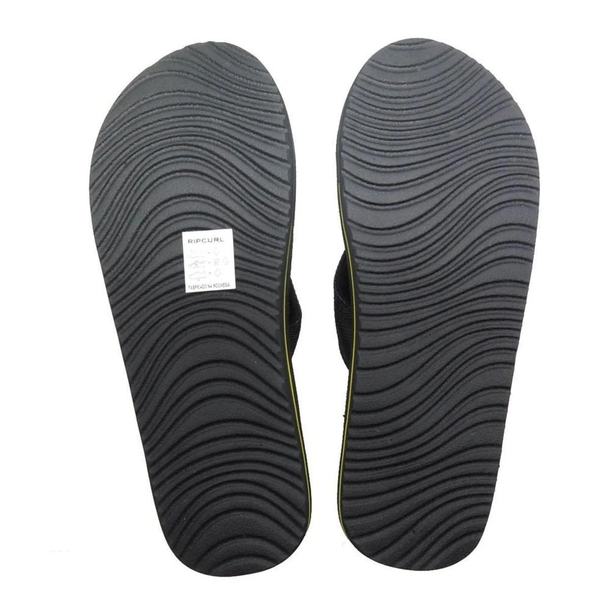 Chinelo Rip Curl Ripper Black Green 6 Chinelo Rip Curl Ripper Black Green - Image 4