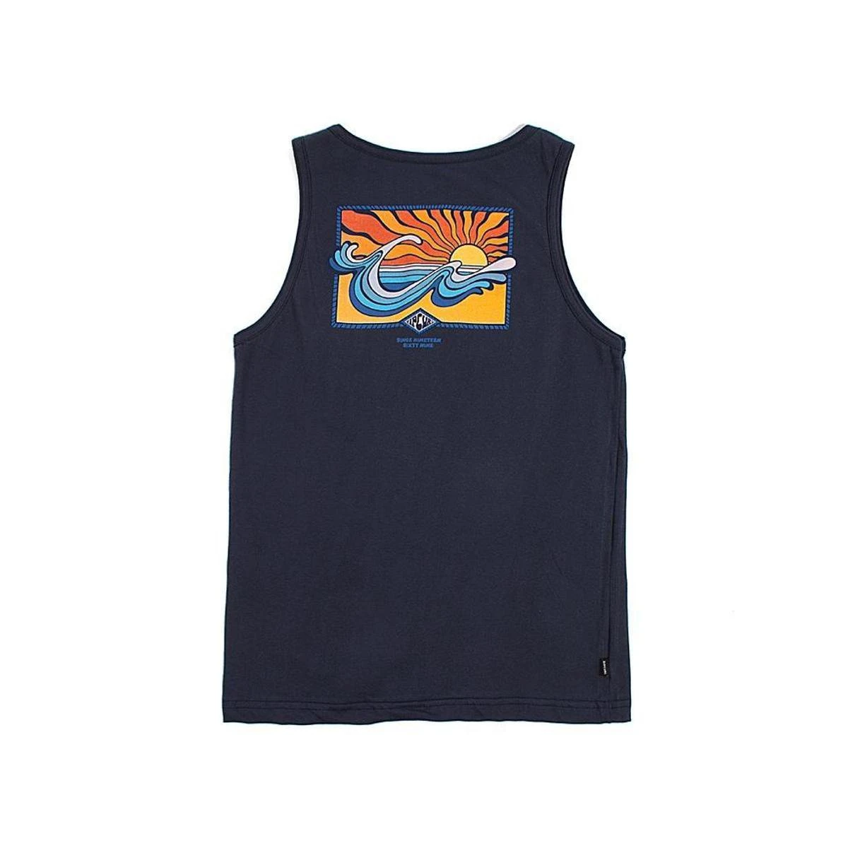 Camiseta Regata Rip Curl Hazed Navy Juvenil 4 Camiseta Regata Rip Curl Hazed Navy Juvenil - Image 2