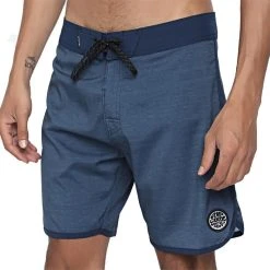 Bermuda Rip Curl Color Scallop Leg 17"