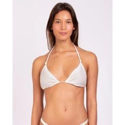 BIQUINI RIP CURL PREMIUM SURF TRI TOP - OFF WHITE - M