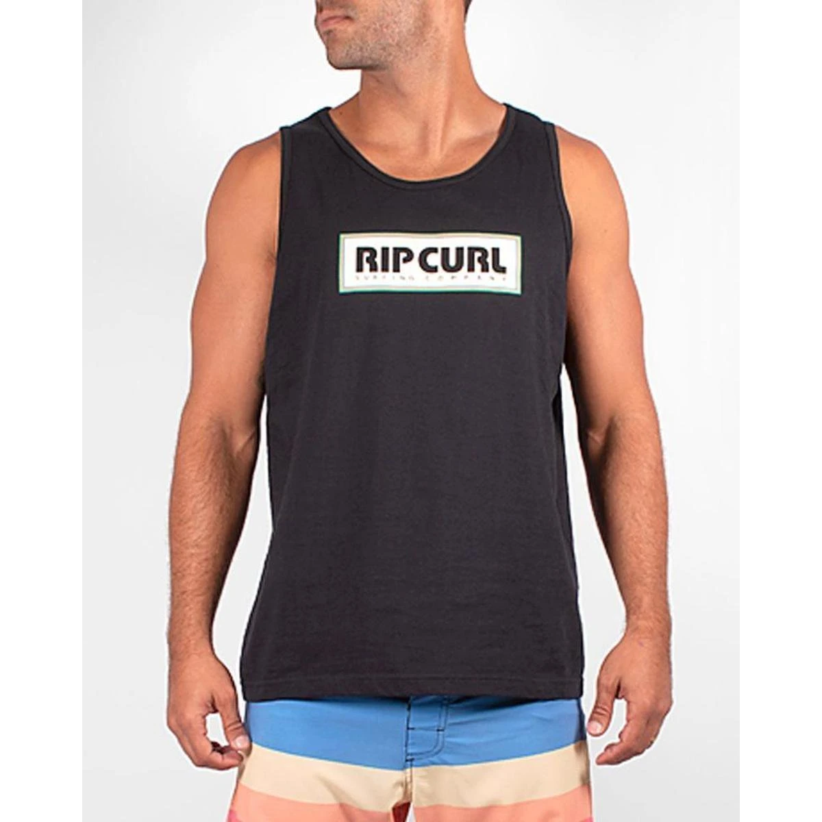 Camiseta Regata Rip Curl Mama Box Black 3 Camiseta Regata Rip Curl Mama Box Black