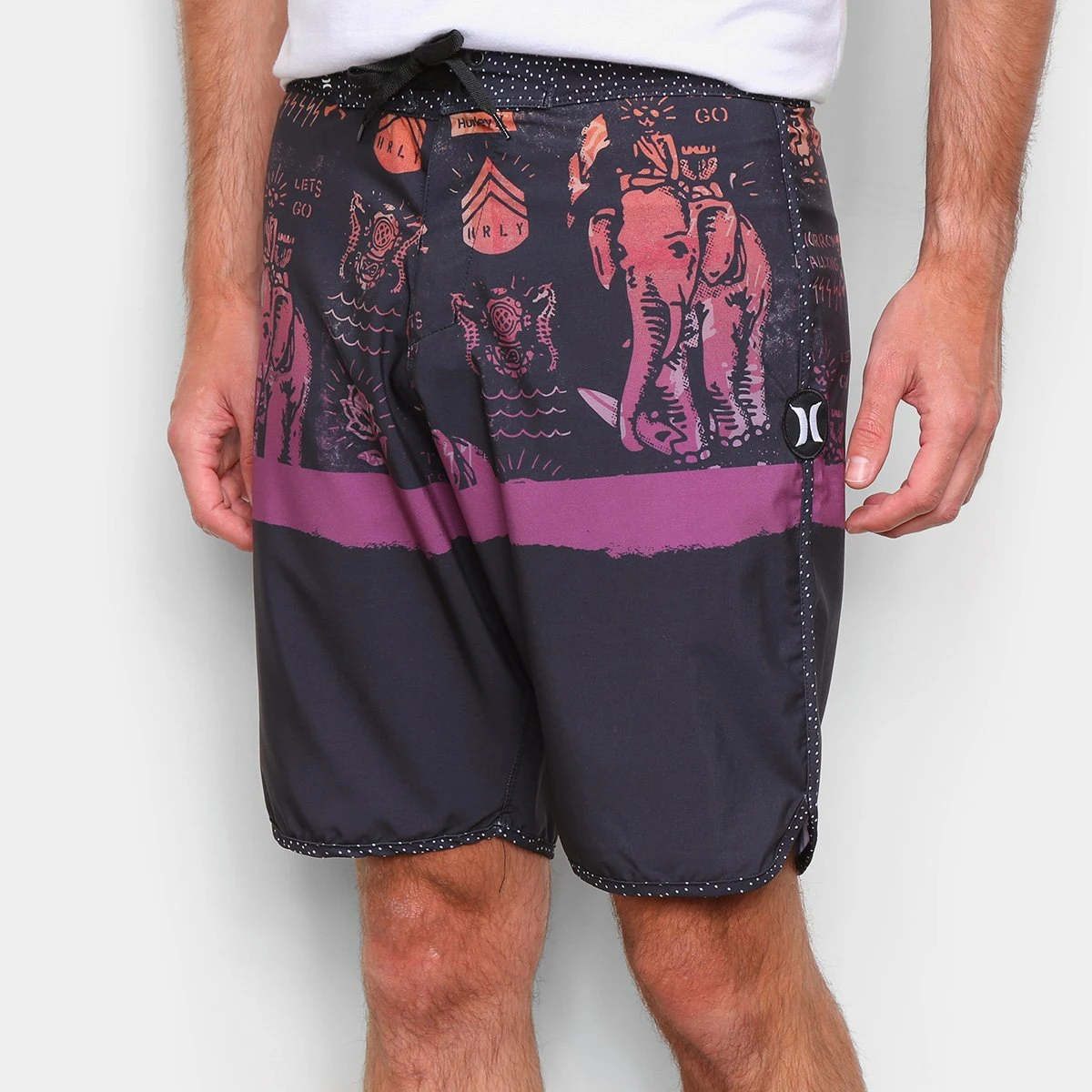 Bermuda Água Hurley Surf Punk Masculina 3 Bermuda Água Hurley Surf Punk Masculina
