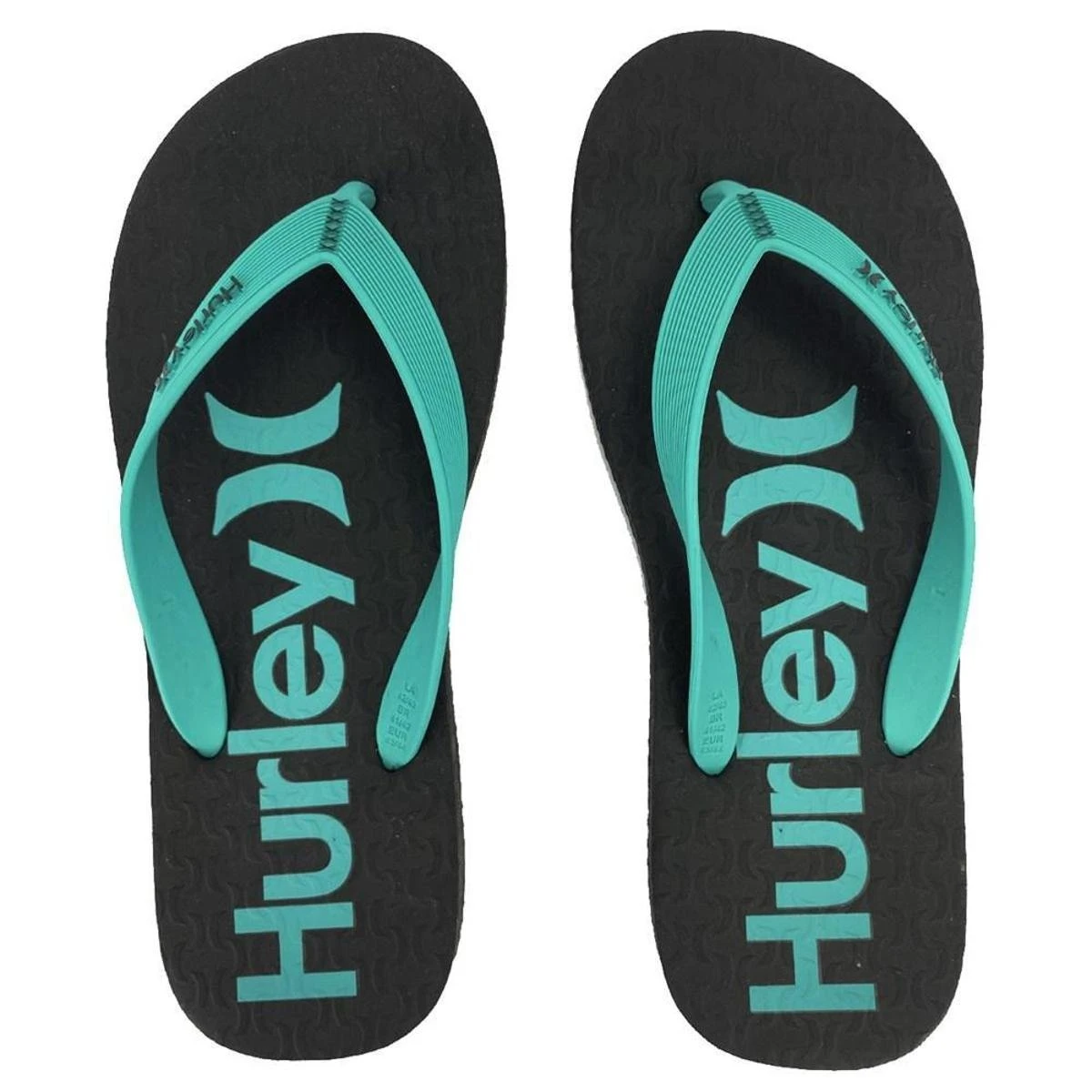 Chinelo Hurley Only E Only Preto E Azul 3 Chinelo Hurley Only E Only Preto E Azul