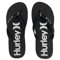 Chinelo Hurley Only E Only Preto E Branco