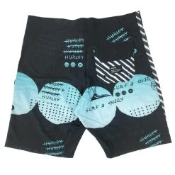Bermuda Água Hurley Caos Preta E Azul 10 Bermuda Água Hurley Caos Preta E Azul -Redley Store D71 5100 008 zoom4