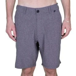 Bermuda Hurley Walk City Cinza Mescla-44