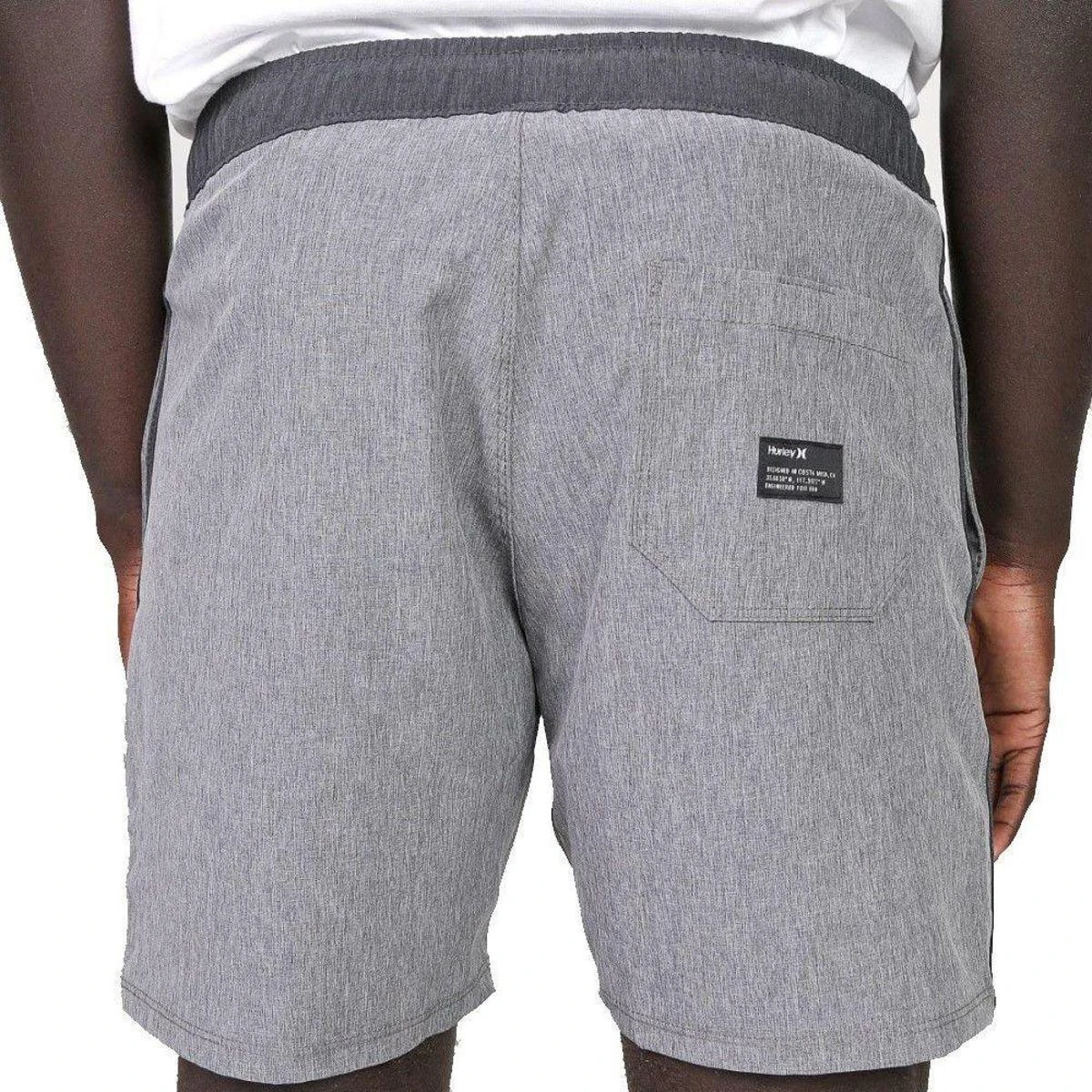 Bermuda Hurley Heather Masculina 4 Bermuda Hurley Heather Masculina - Image 2