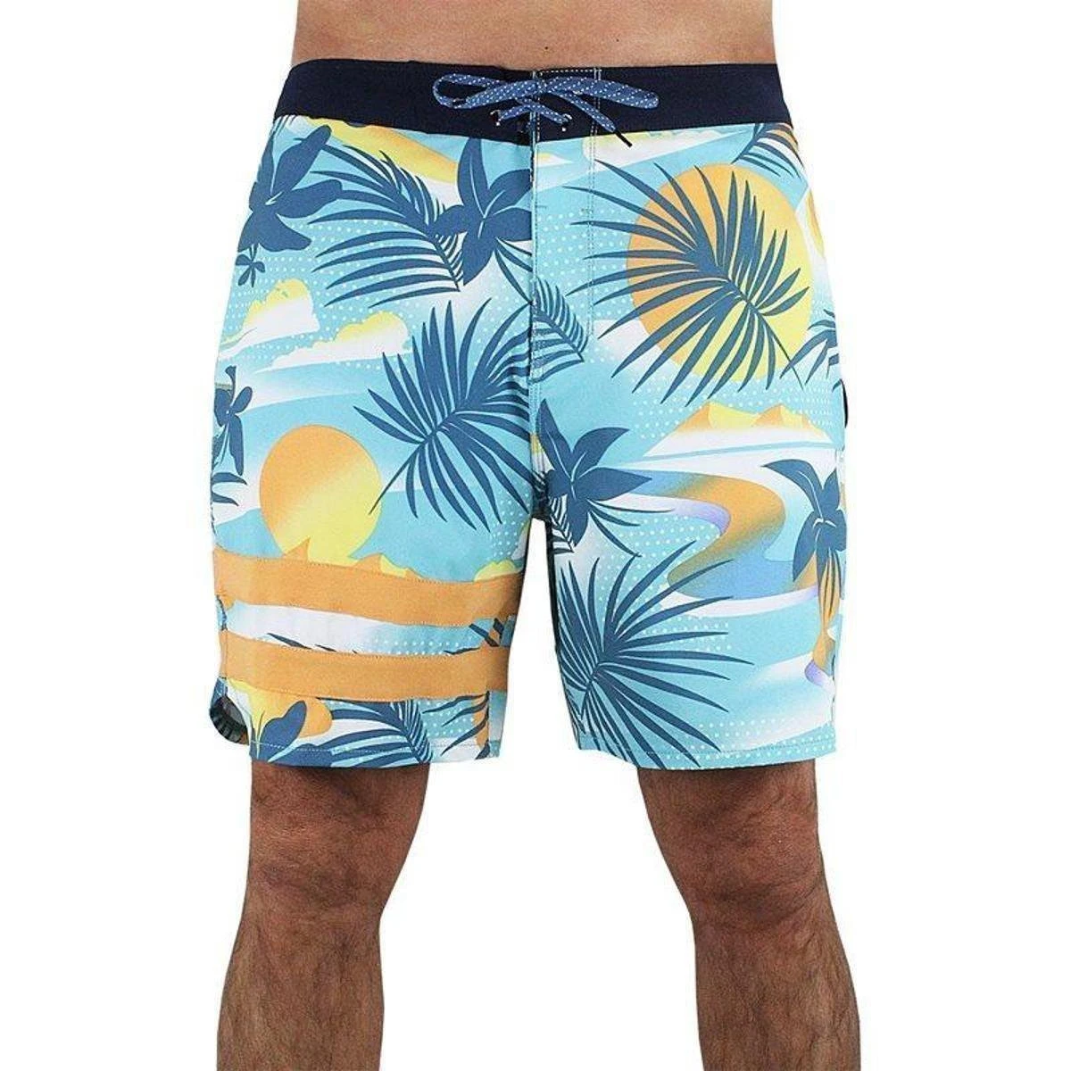 Bermuda Hurley Phantom Block Party Azul 4 Bermuda Hurley Phantom Block Party Azul - Image 2