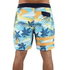Bermuda Hurley Phantom Block Party Azul 7 Bermuda Hurley Phantom Block Party Azul -Redley Store D71 6089 008 zoom3