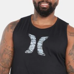 Regata Hurley Plus Size Hard Icon Masculina 8 Regata Hurley Plus Size Hard Icon Masculina -Redley Store D71 6106 006 zoom3