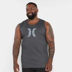 Regata Hurley Plus Size Hard Icon Masculina