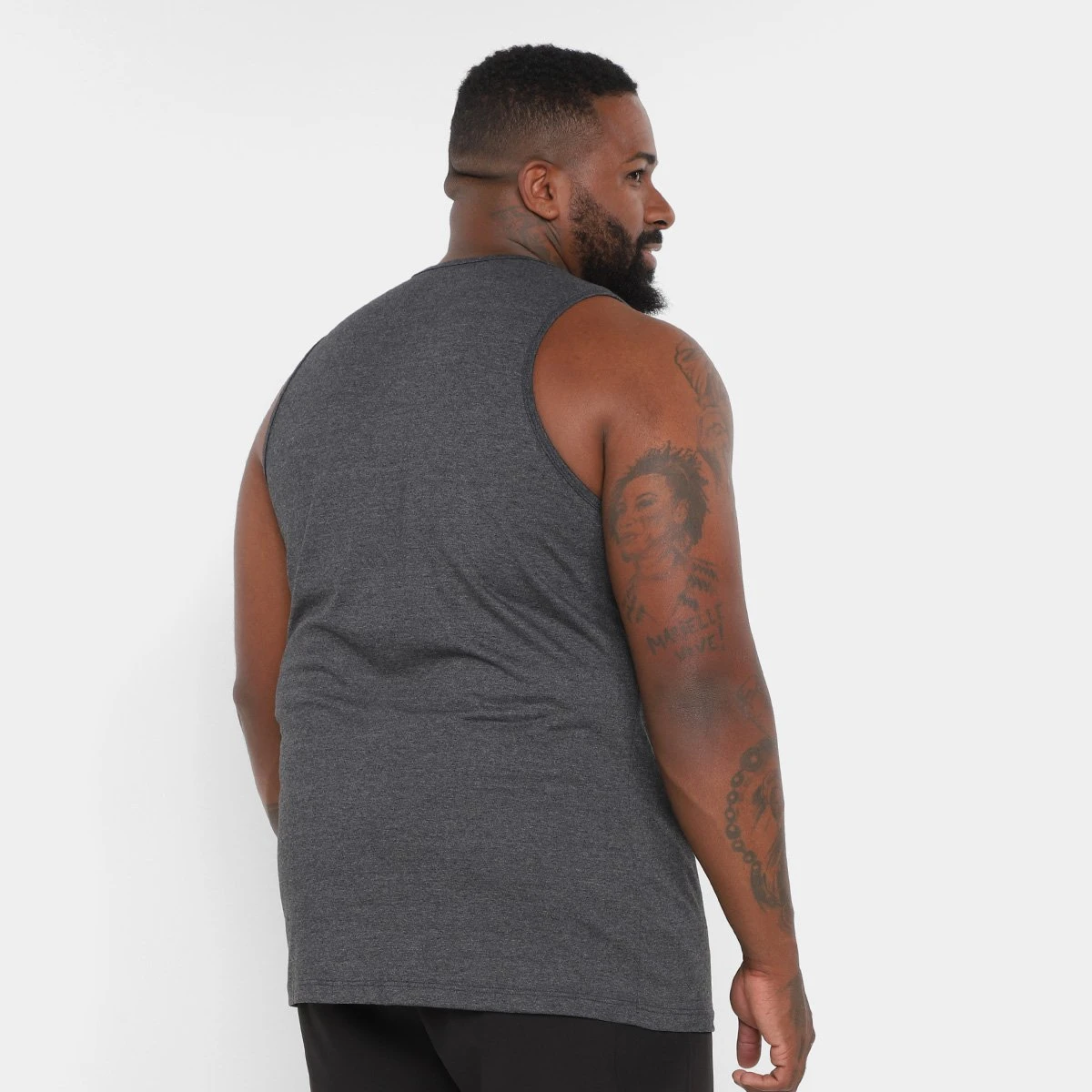 Regata Hurley Plus Size Hard Icon Masculina 4 Regata Hurley Plus Size Hard Icon Masculina - Image 2