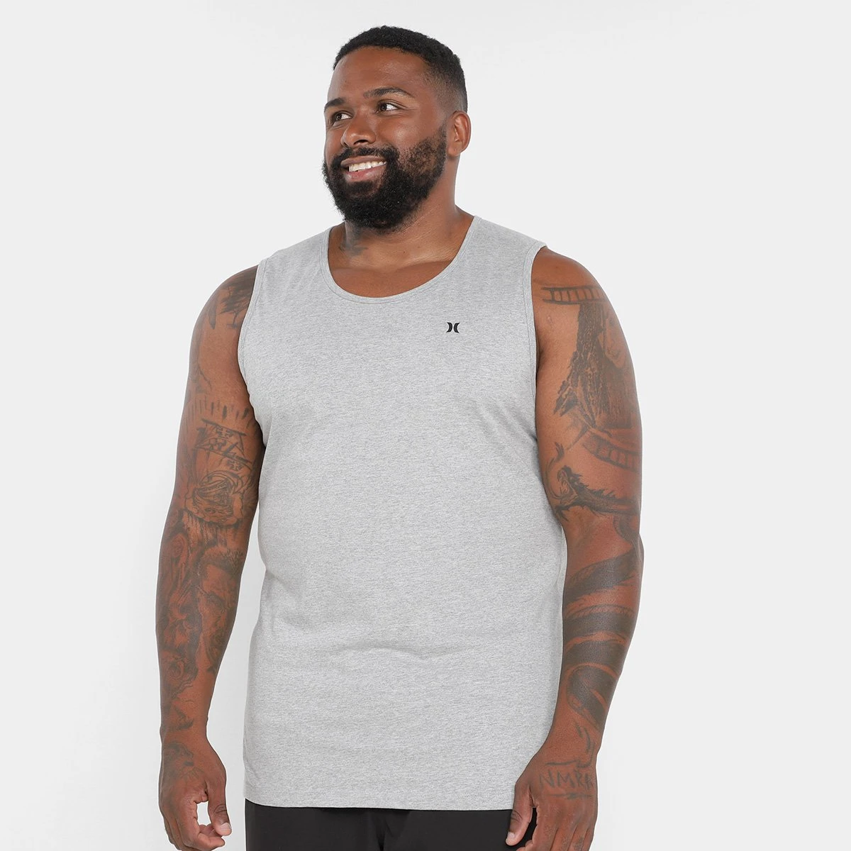 Regata Hurley Plus Size Mini Icon Masculina 3 Regata Hurley Plus Size Mini Icon Masculina