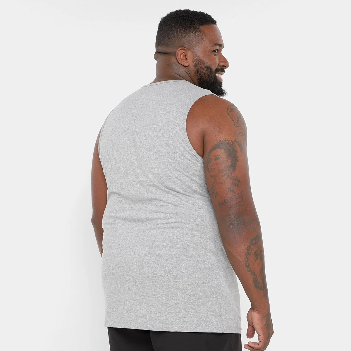 Regata Hurley Plus Size Mini Icon Masculina 4 Regata Hurley Plus Size Mini Icon Masculina - Image 2