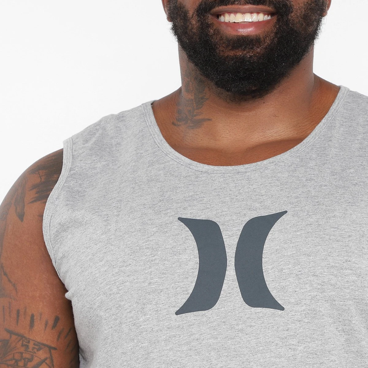 Regata Hurley Plus Size Icon Masculina 5 Regata Hurley Plus Size Icon Masculina - Image 3