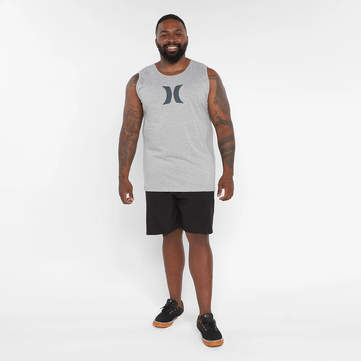 Regata Hurley Plus Size Icon Masculina 6 Regata Hurley Plus Size Icon Masculina - Image 4