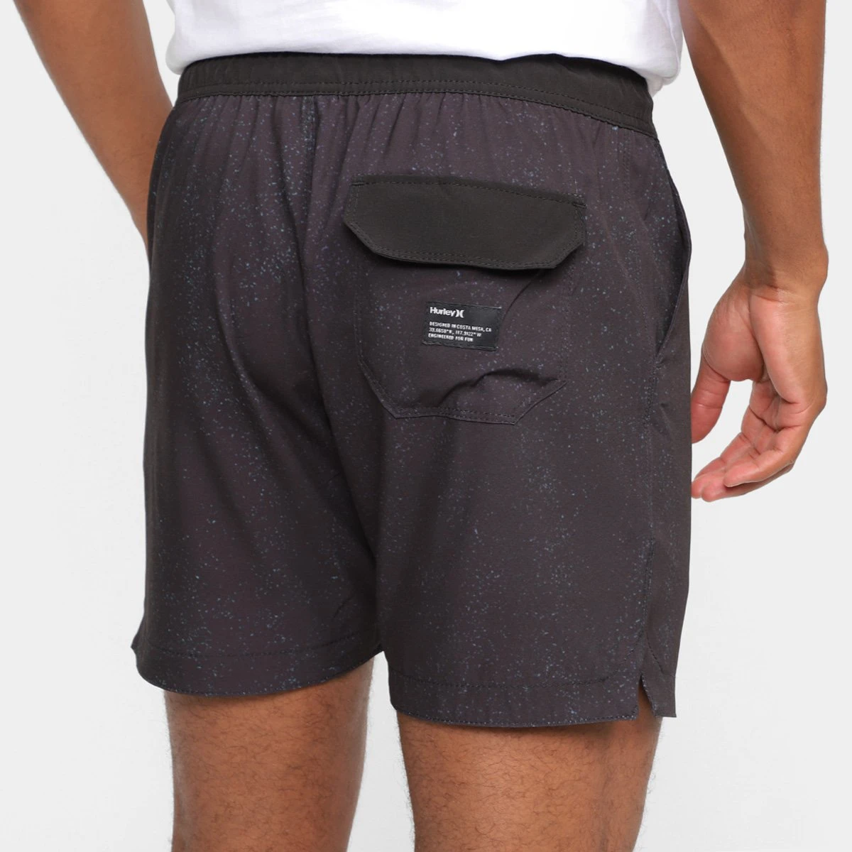 Bermuda Hurley Elástico Galaxy Masculina 4 Bermuda Hurley Elástico Galaxy Masculina - Image 2