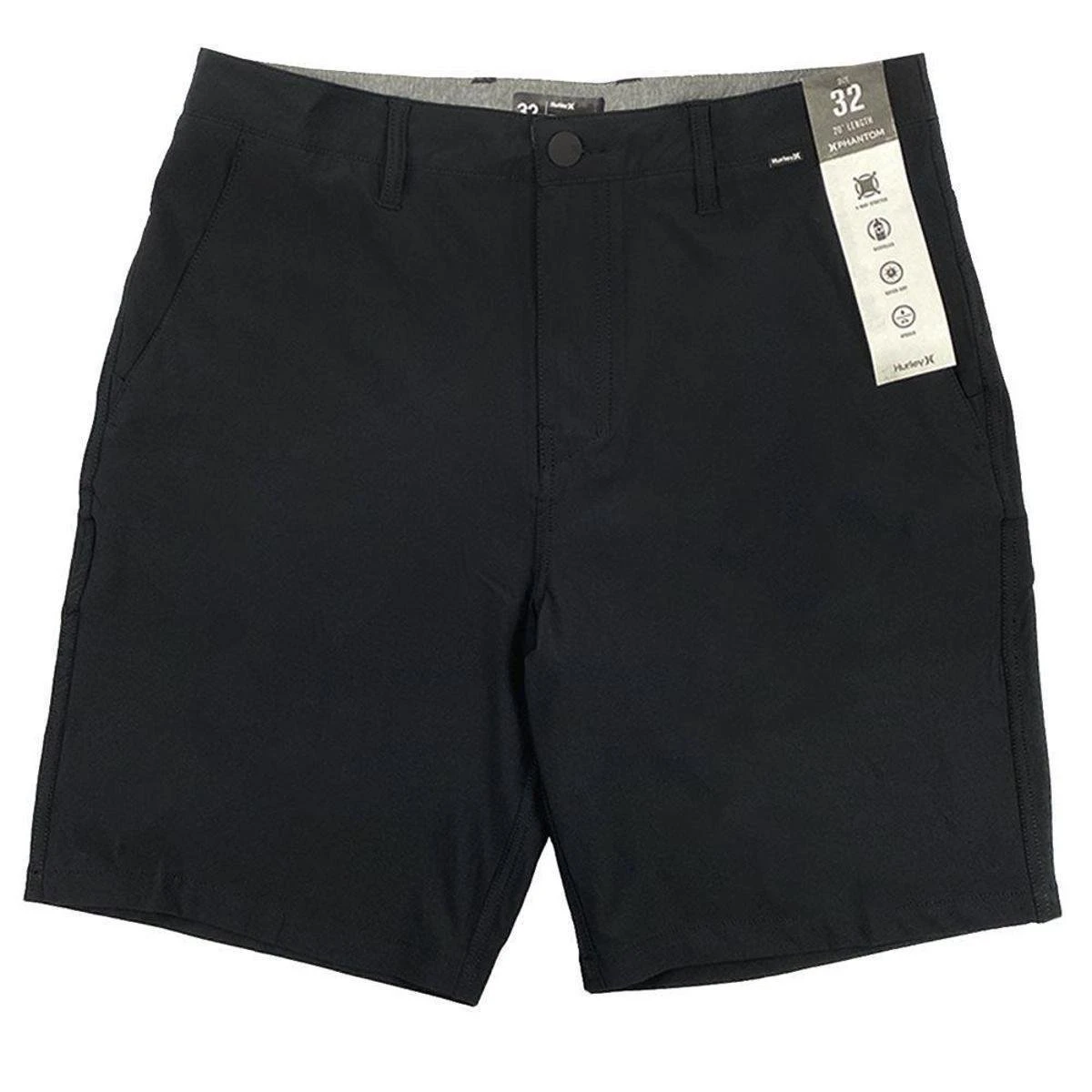 Bermuda Passeio Hurley Phantom 20" Preta 3 Bermuda Passeio Hurley Phantom 20" Preta