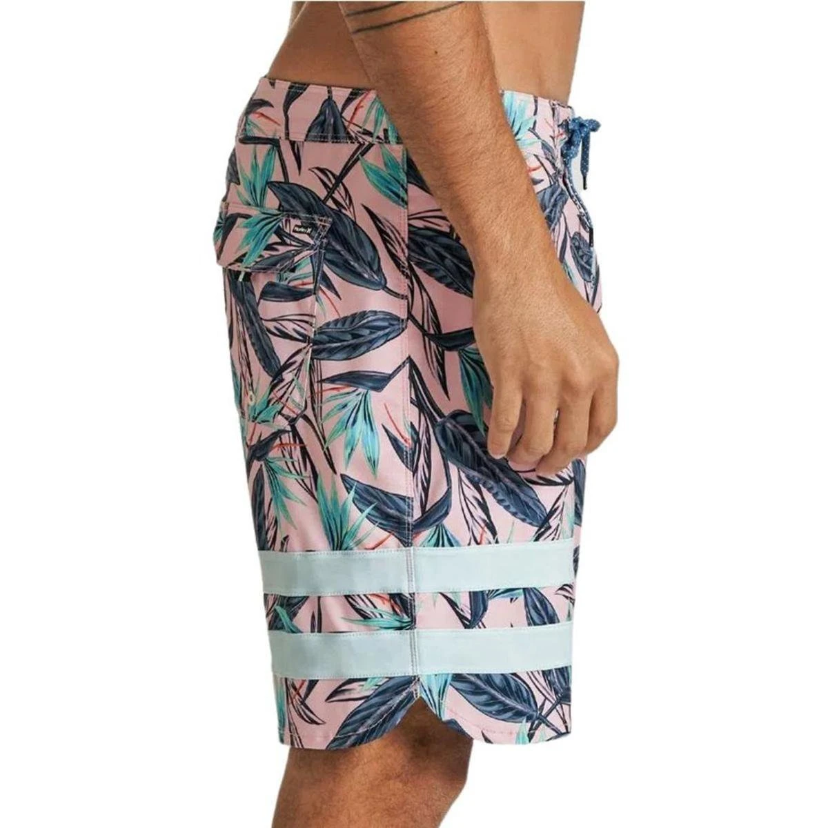 HURLEY BERM HU PHTM BLOCK PARTY HYBM010121 ROSA 38 4 HURLEY BERM HU PHTM BLOCK PARTY HYBM010121 ROSA 38 - Image 2