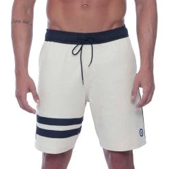 Bermuda Hurley Elastico Square 19" Masculina