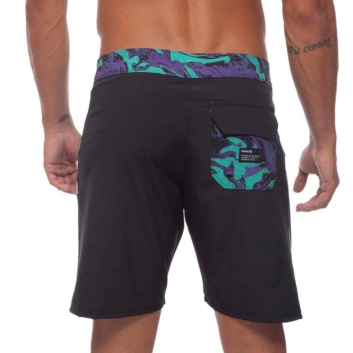 Bermuda Hurley Madness Stripe 18" Masculina SM23 4 Bermuda Hurley Madness Stripe 18" Masculina SM23 - Image 2