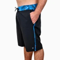 HURLEY BERM HU BEACHSIDE FLOWER HYBM060022 PRETO 40