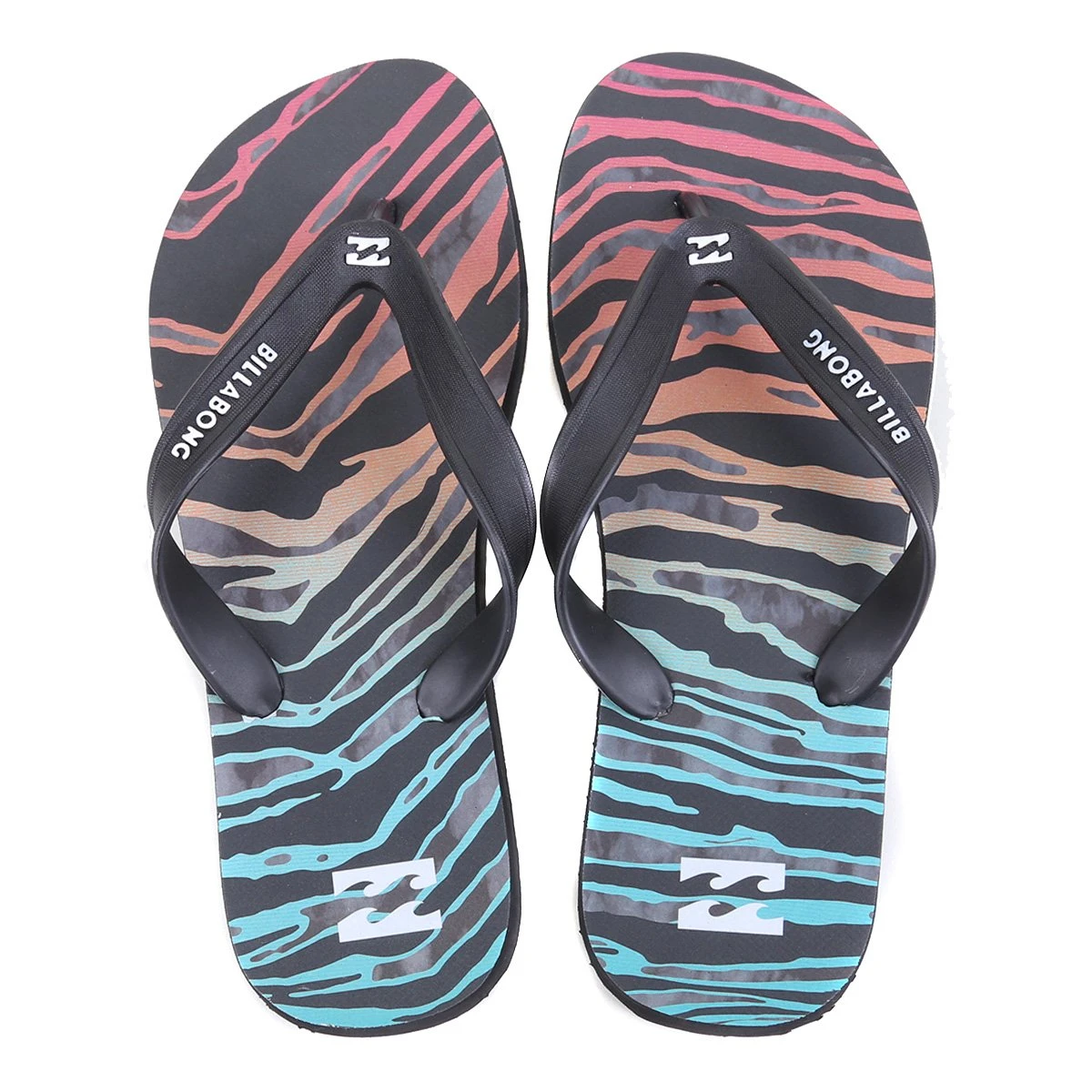 Chinelo Billabong Sundday Neon Masculino 3 Chinelo Billabong Sundday Neon Masculino