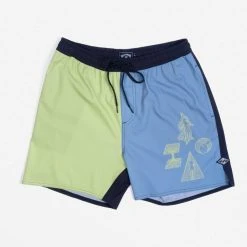 Billabong BOARDSHORT BRAIN WAVES LAYBACK TN - PRETO - 16