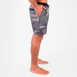 Billabong BERMUDA CROSSFIRE ELASTIC CAMO - VERDE MILITAR - G -Redley Store D75 5961 060 zoom3