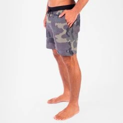 Billabong BERMUDA CROSSFIRE ELASTIC CAMO - VERDE MILITAR - G -Redley Store D75 5961 060 zoom4