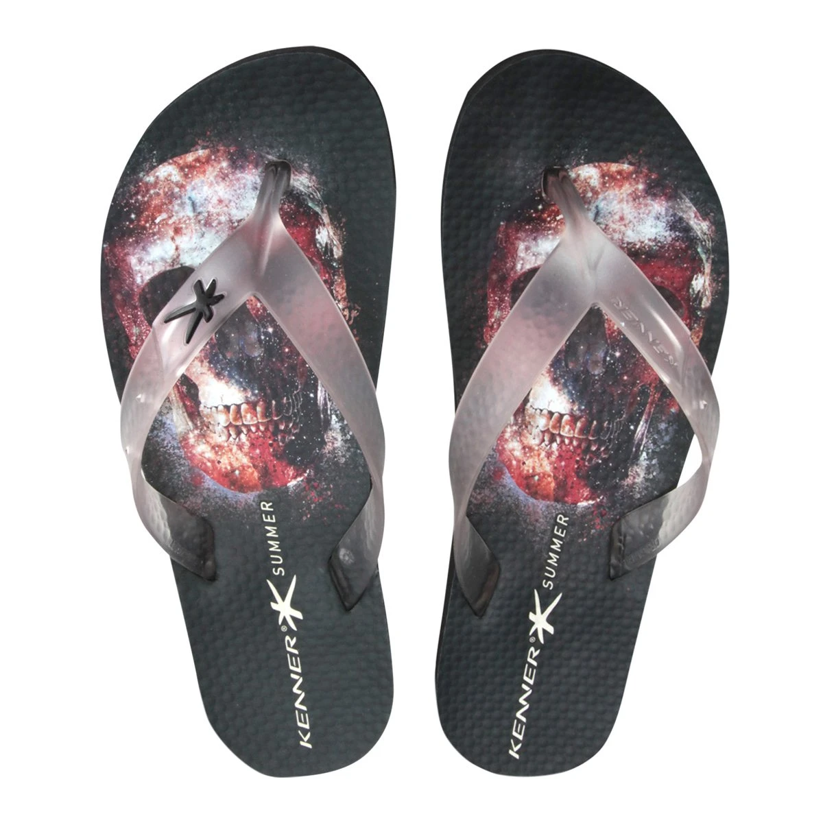 Chinelo Kenner Summer Skull Masculino 3 Chinelo Kenner Summer Skull Masculino
