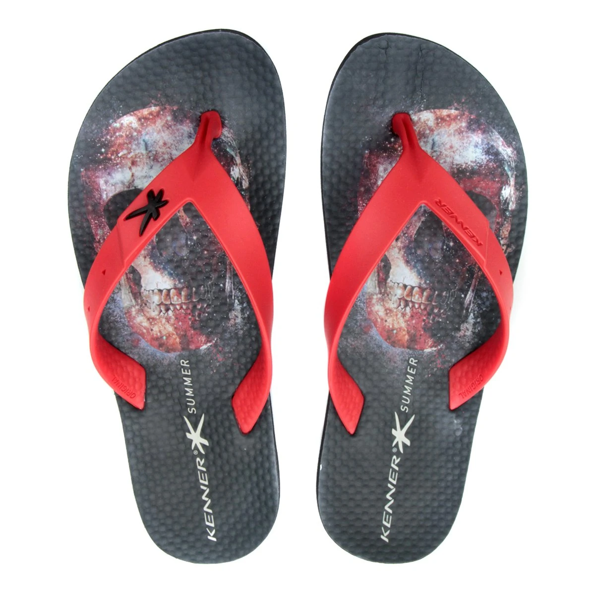 Chinelo Kenner Summer Skull TPK Masculino 3 Chinelo Kenner Summer Skull TPK Masculino