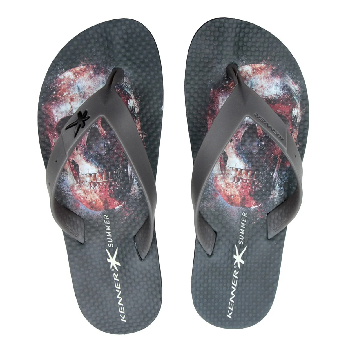 Chinelo Kenner Summer Skull TPK Masculino 3 Chinelo Kenner Summer Skull TPK Masculino