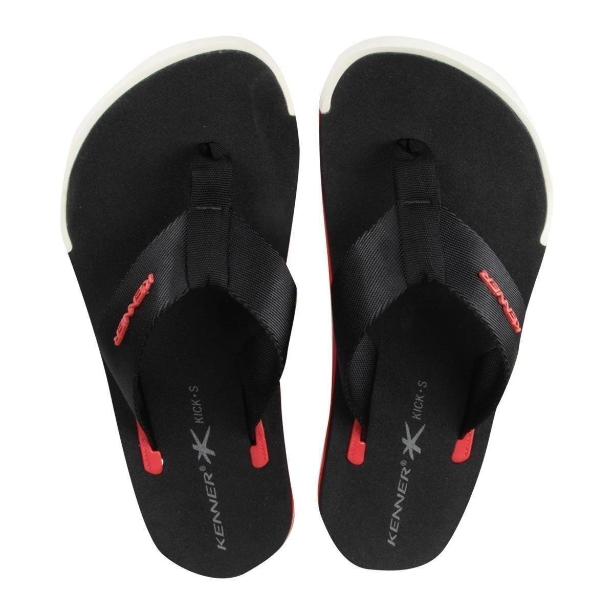 Chinelo Kenner Kick.S Line Black Masculino 3 Chinelo Kenner Kick.S Line Black Masculino
