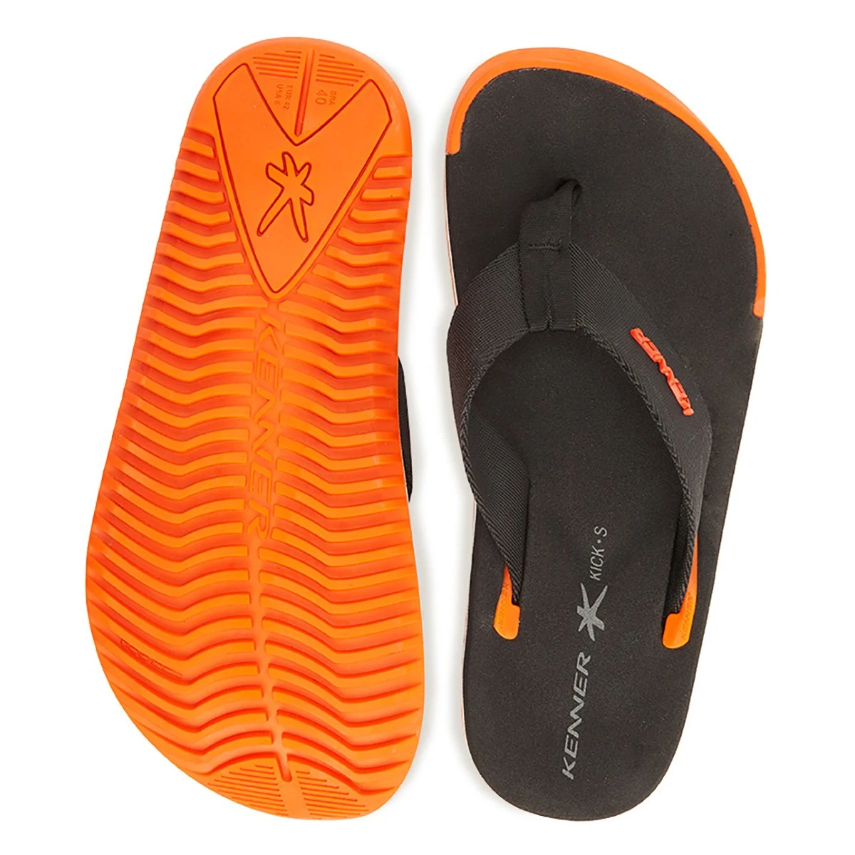 Chinelo Kenner Kick.S Line Black Masculino 5 Chinelo Kenner Kick.S Line Black Masculino - Image 3