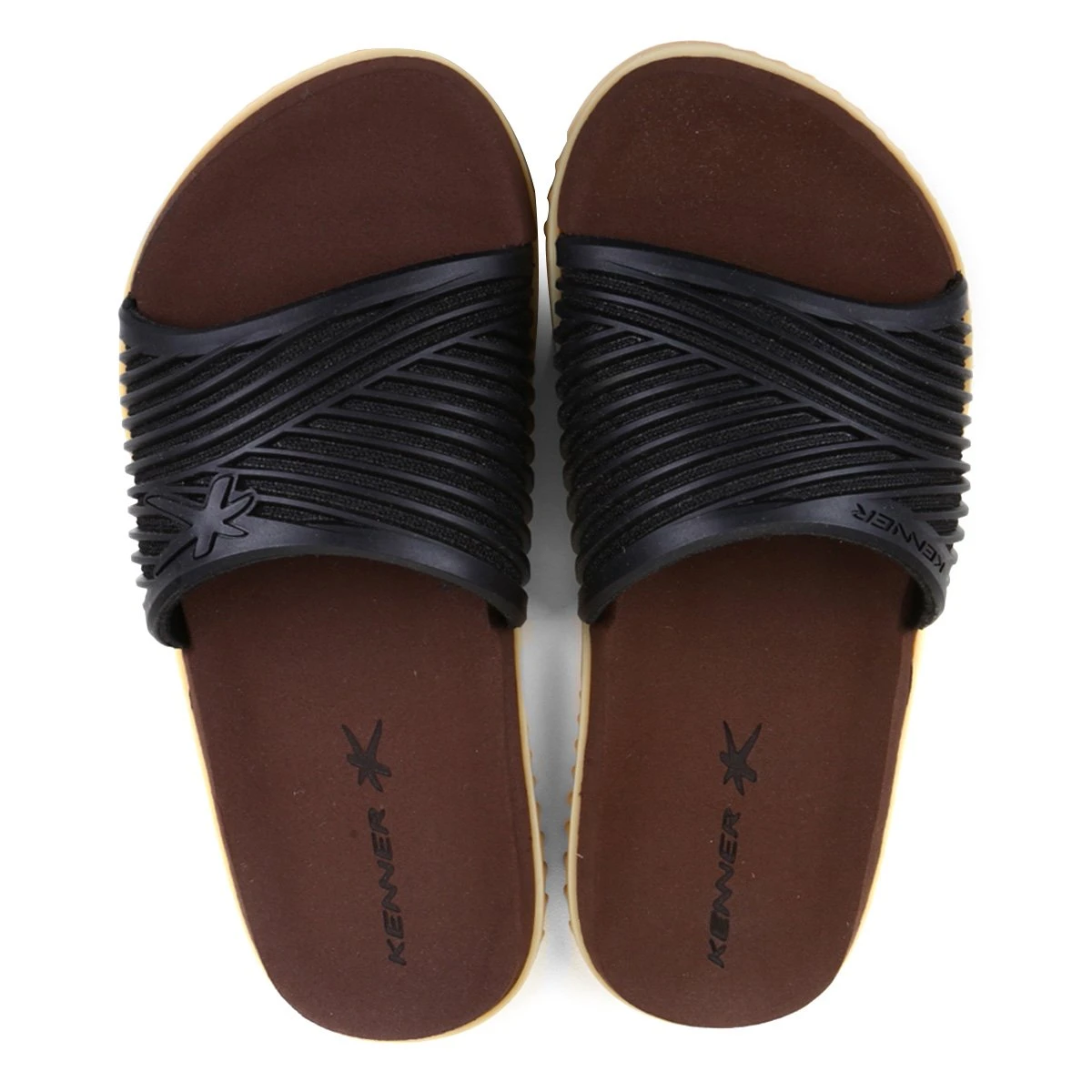 Chinelo Slide Kenner Básica Masculino 3 Chinelo Slide Kenner Básica Masculino