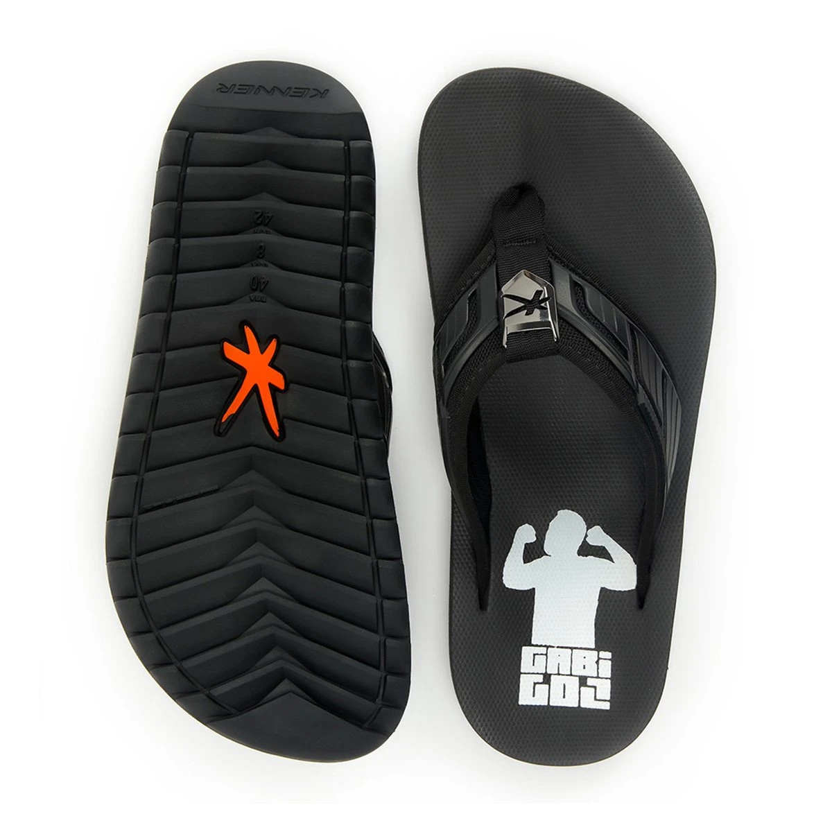 Chinelo Kenner Kivah Full Force Gabigol Masculino 5 Chinelo Kenner Kivah Full Force Gabigol Masculino - Image 3