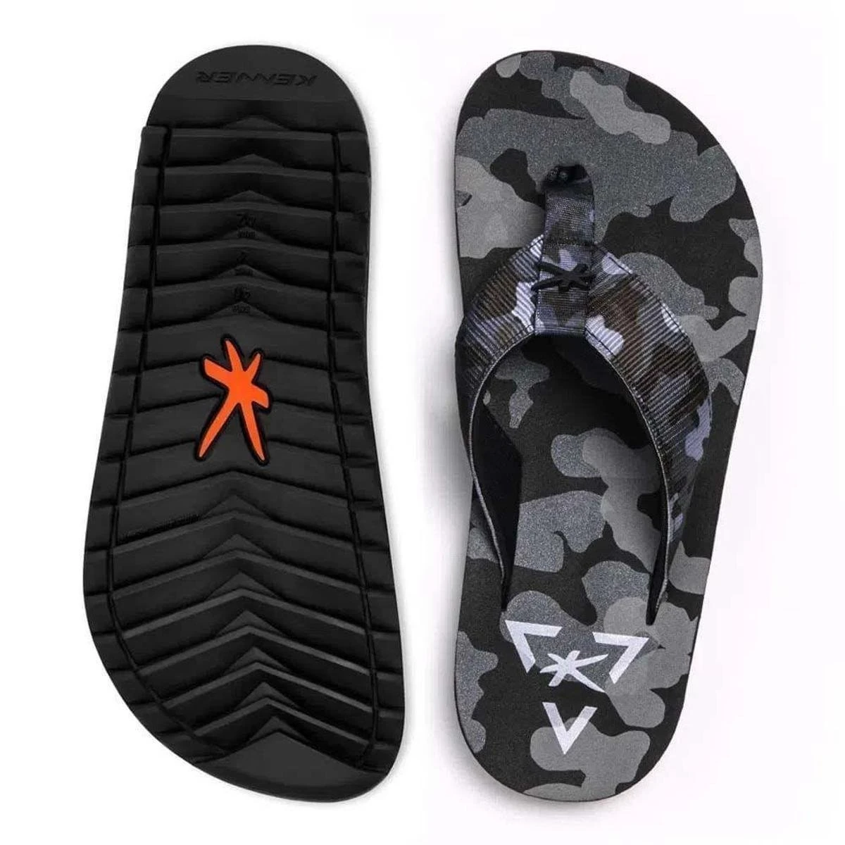 Sandália Kenner Kivah Ultra Force Camuflada Cinza 36 4 Sandália Kenner Kivah Ultra Force Camuflada Cinza 36 - Image 2