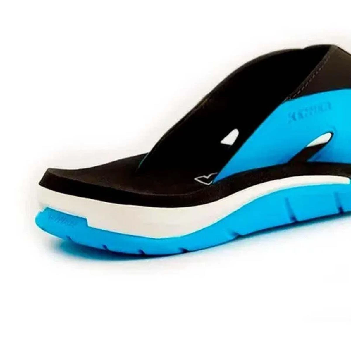 Sandália Kenner X-Gel Preta / Azul 38 5 Sandália Kenner X-Gel Preta / Azul 38 - Image 3