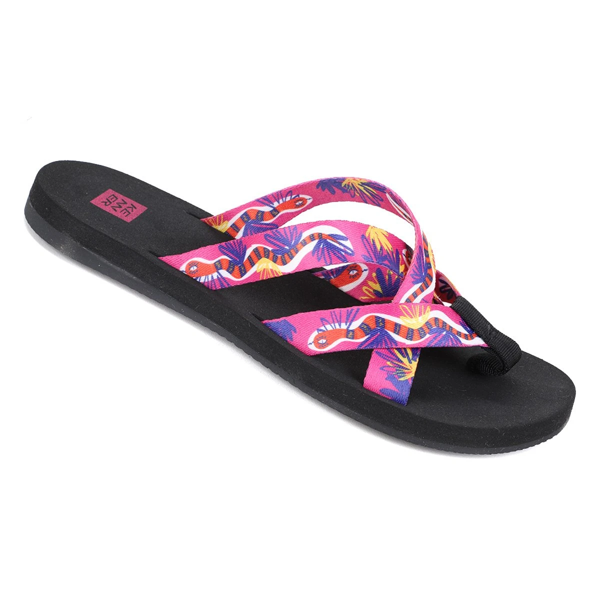 Chinelo Kenner Lips Moss Spider Grafix Feminino 4 Chinelo Kenner Lips Moss Spider Grafix Feminino - Image 2