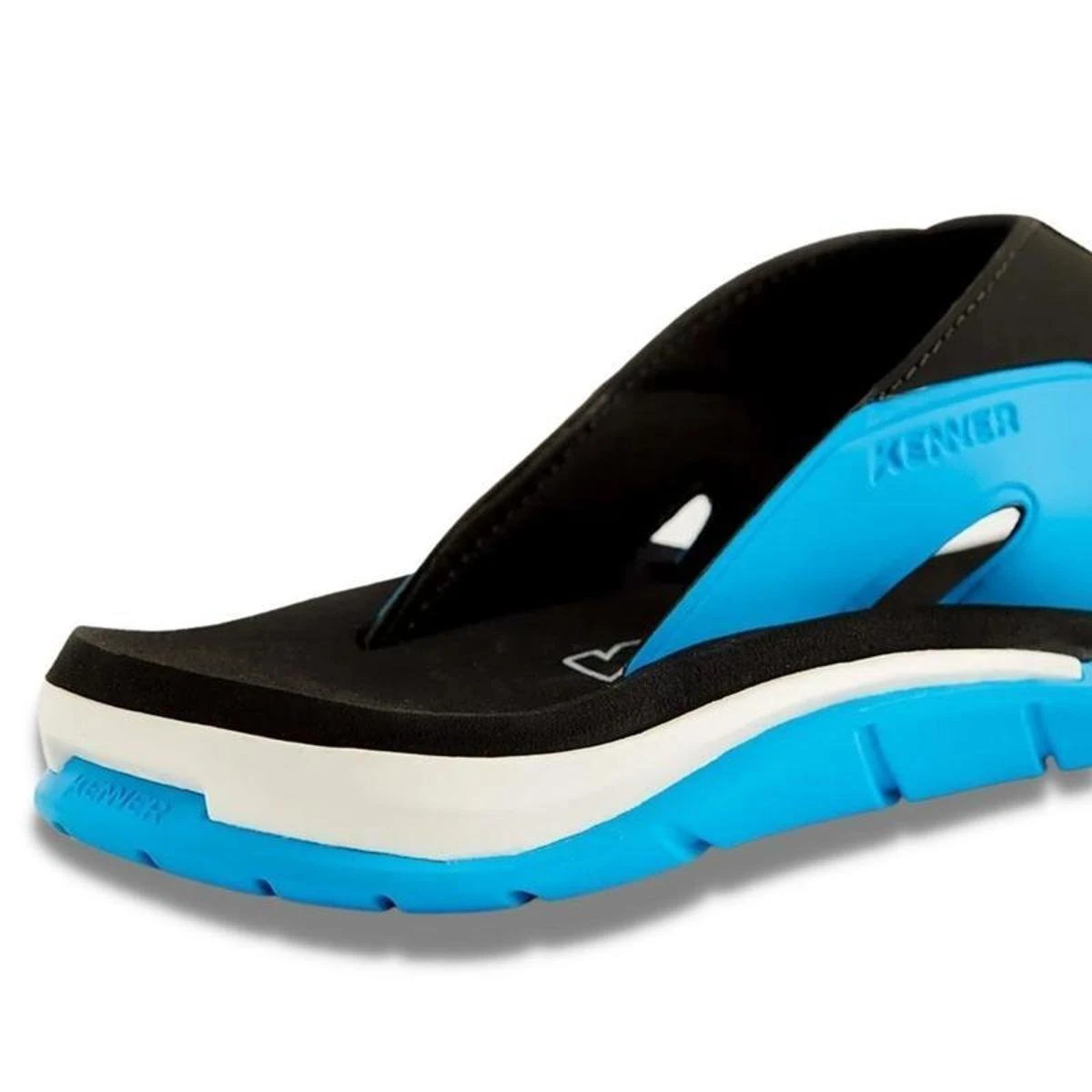 Chinelo Kenner X Gel Preto E Azul 4 Chinelo Kenner X Gel Preto E Azul - Image 2